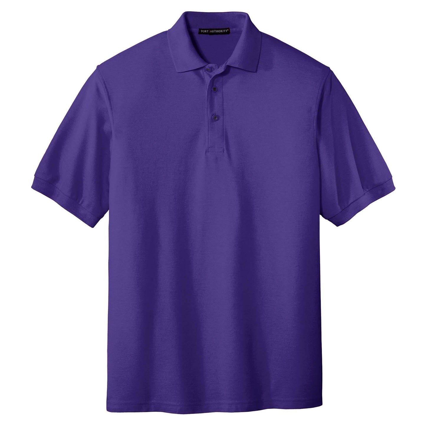 Black Polo Shirt - Port Authority - Smooth Touch