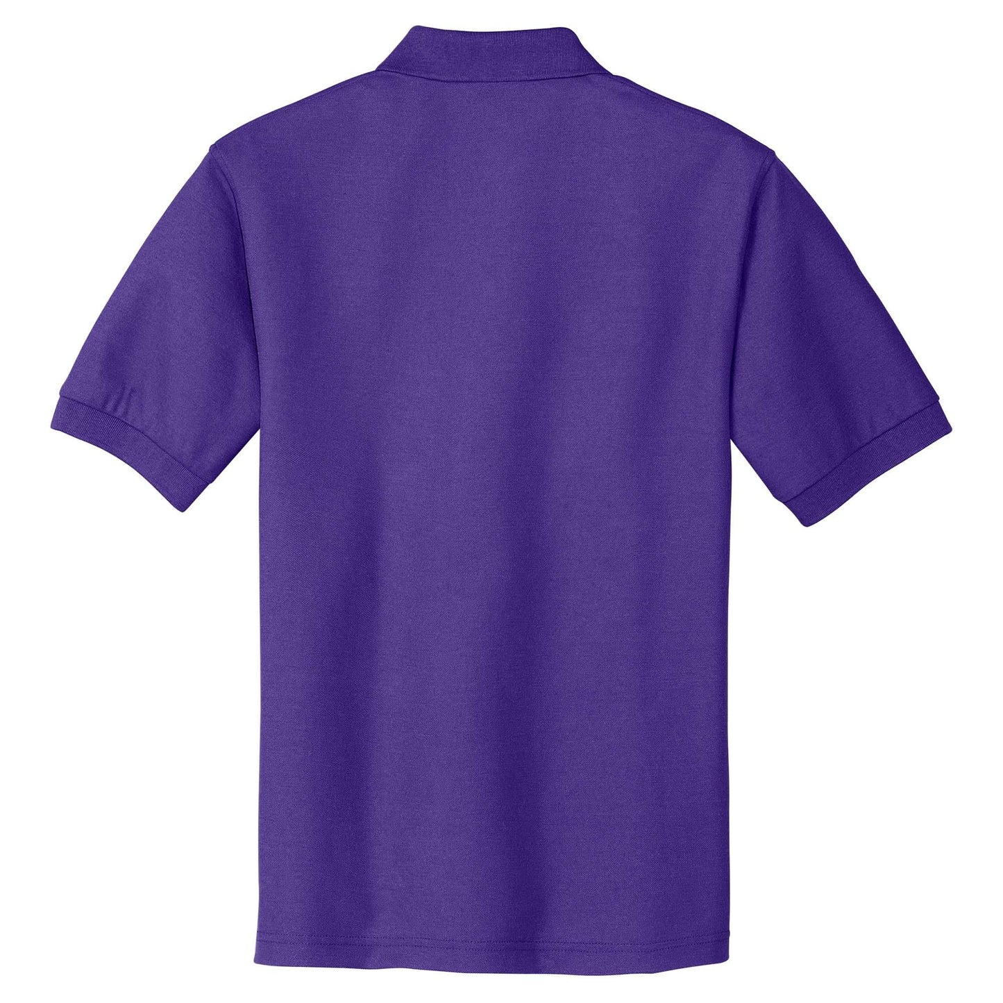Black Polo Shirt - Port Authority - Smooth Touch