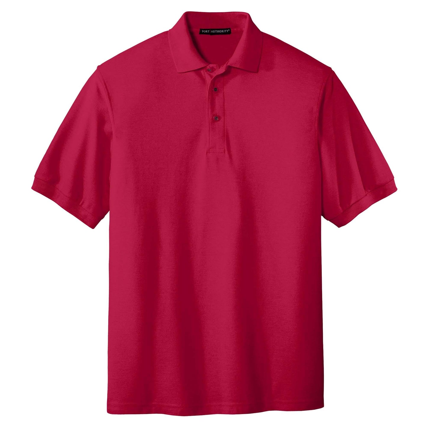Black Polo Shirt - Port Authority - Smooth Touch