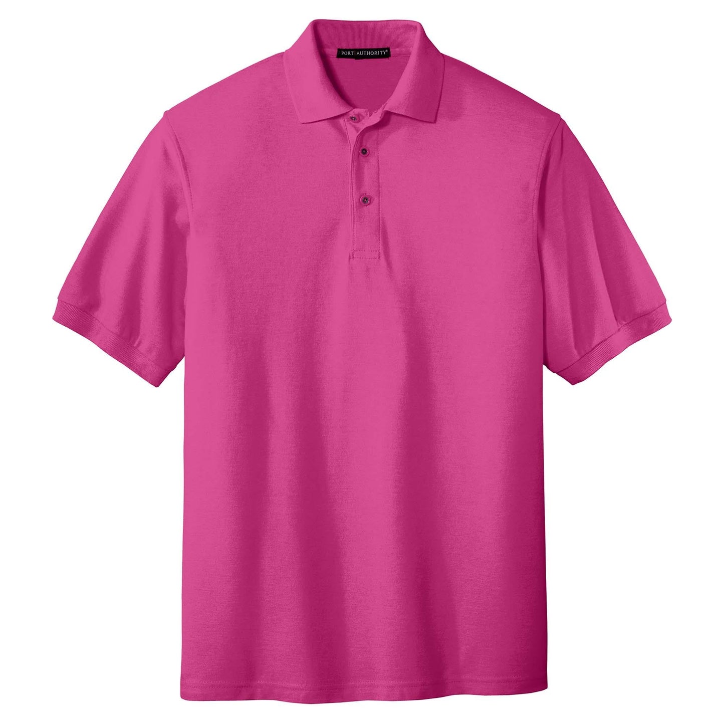 Black Polo Shirt - Port Authority - Smooth Touch