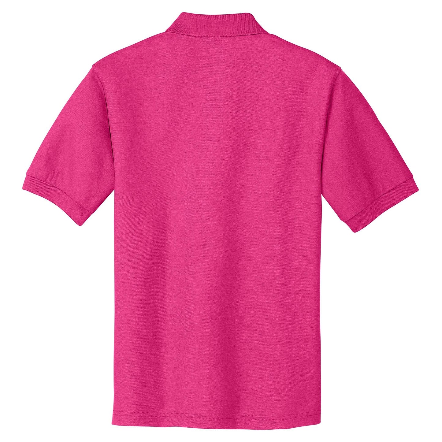 Black Polo Shirt - Port Authority - Smooth Touch