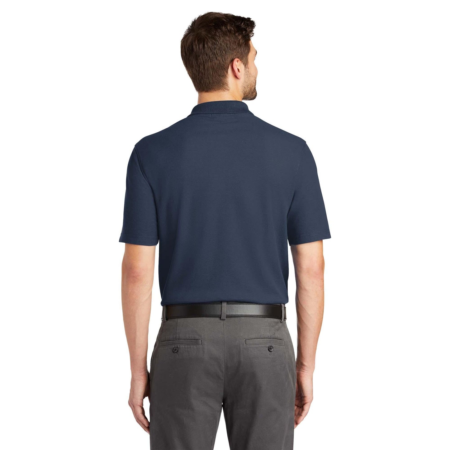Black Polo Shirts - Port Authority - Stain-Resistant