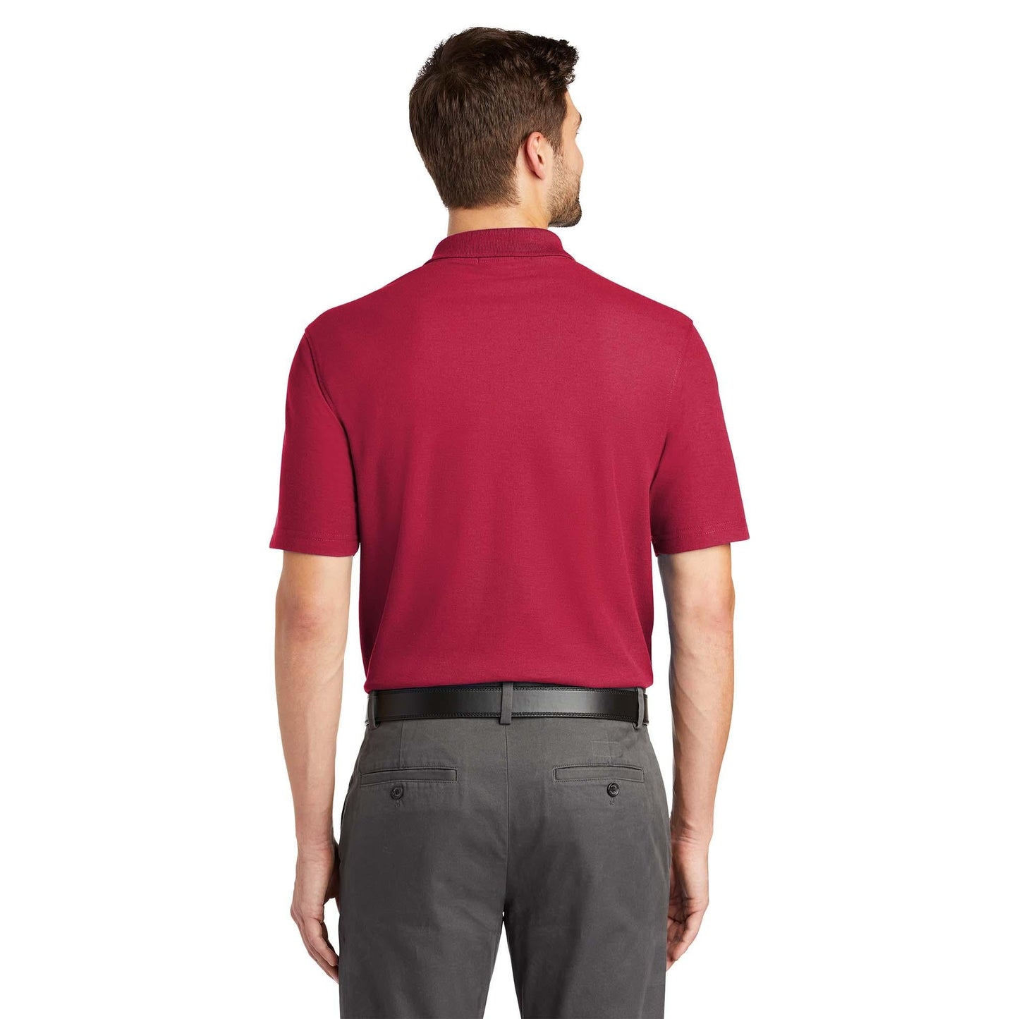 Black Polo Shirts - Port Authority - Stain-Resistant