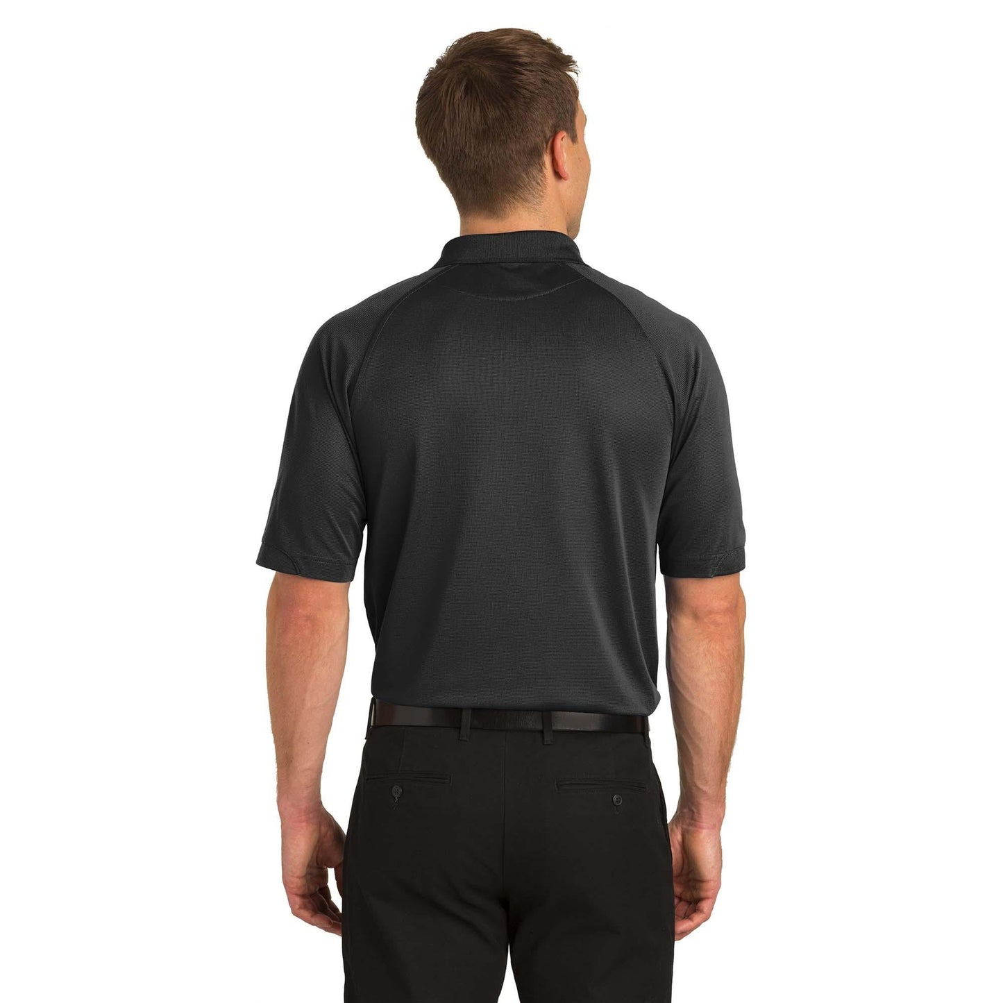 Black Polo Shirt - Port Authority - Moisture Wicking