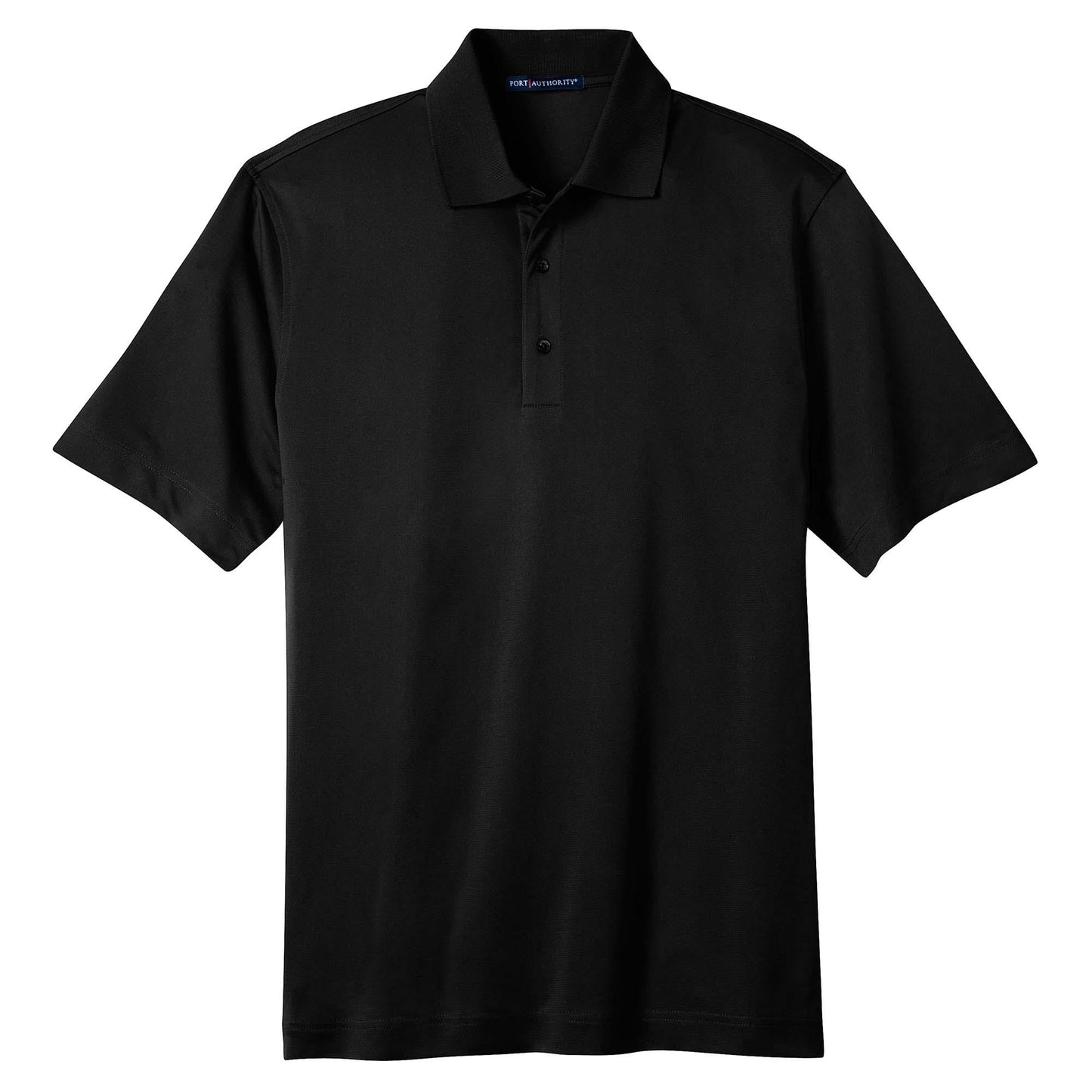 Black Polo Shirt - Port Authority - Moisture-Wicking
