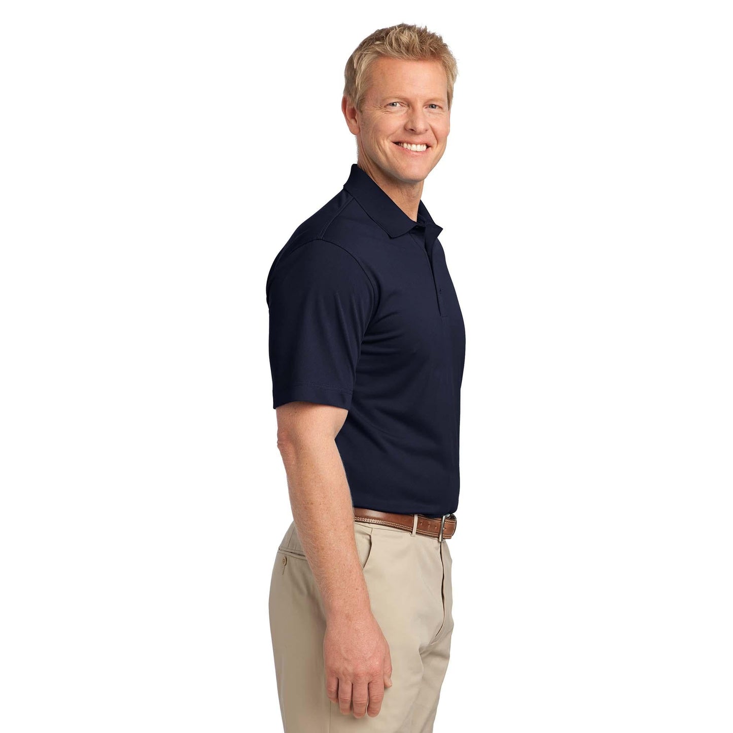Black Polo Shirt - Port Authority - Moisture-Wicking