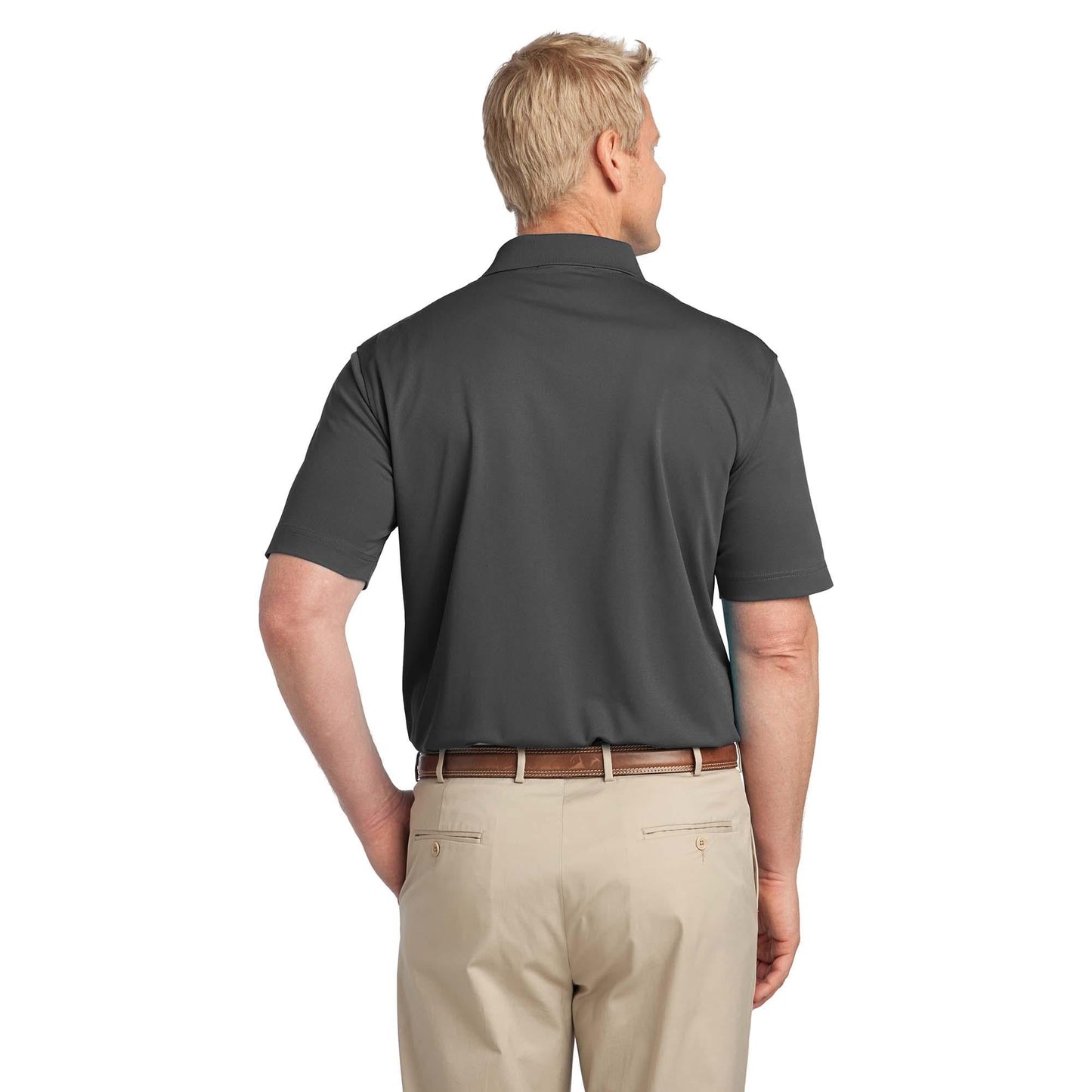 Black Polo Shirt - Port Authority - Moisture-Wicking