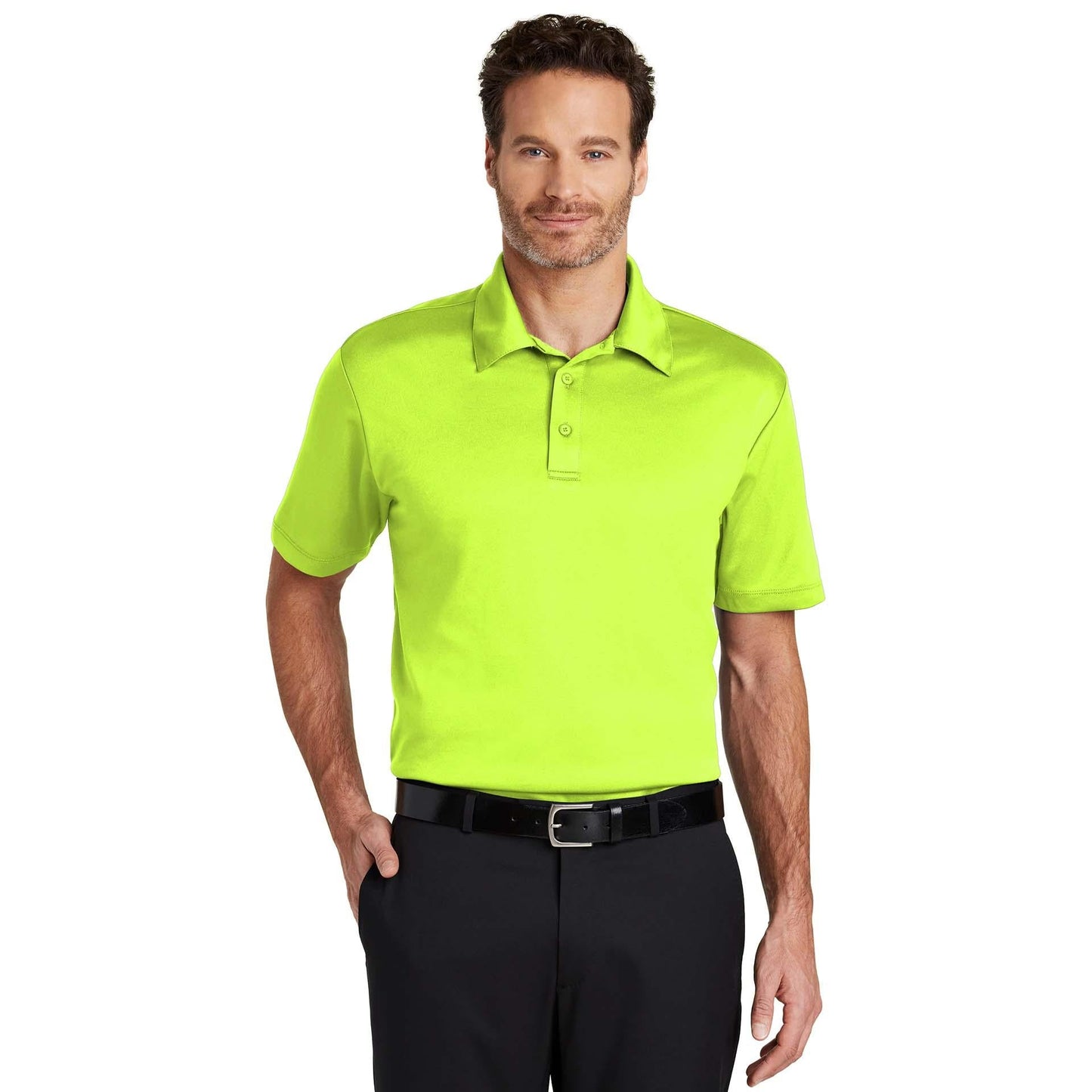Black Polo Shirt - Port Authority - Durable Fabric