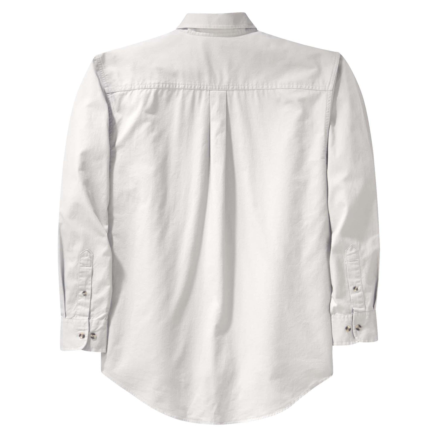 Black Button Up Shirts - Port Authority - Cotton Twill