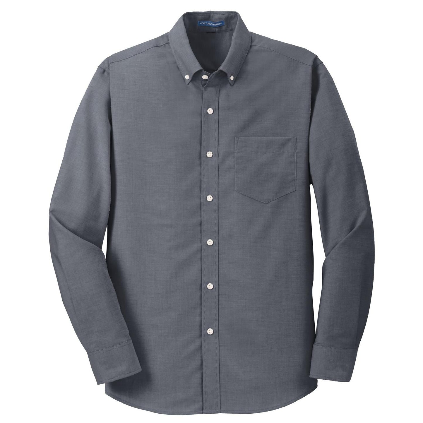 Black Button Up Shirt - Port Authority - Stain Resistant