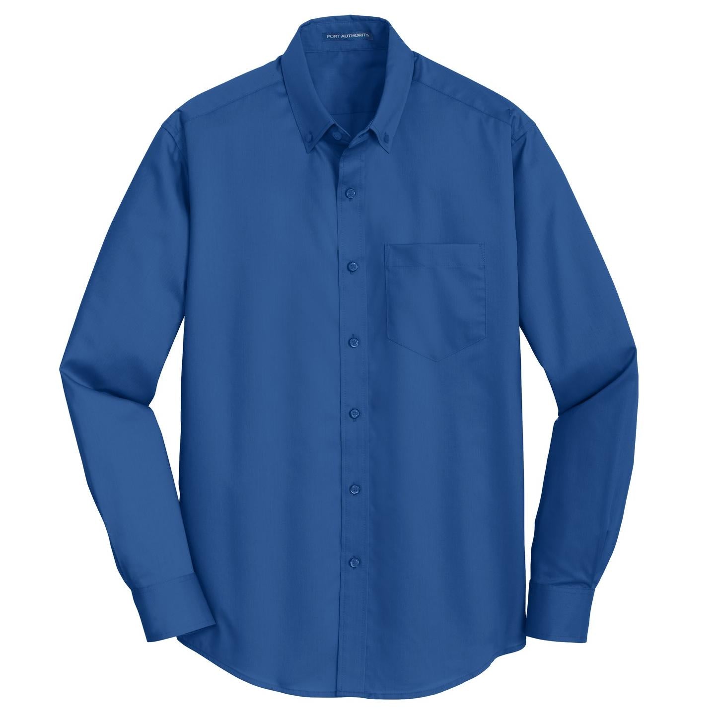 Black Button Up Shirts - Port Authority - Comfortable Fit