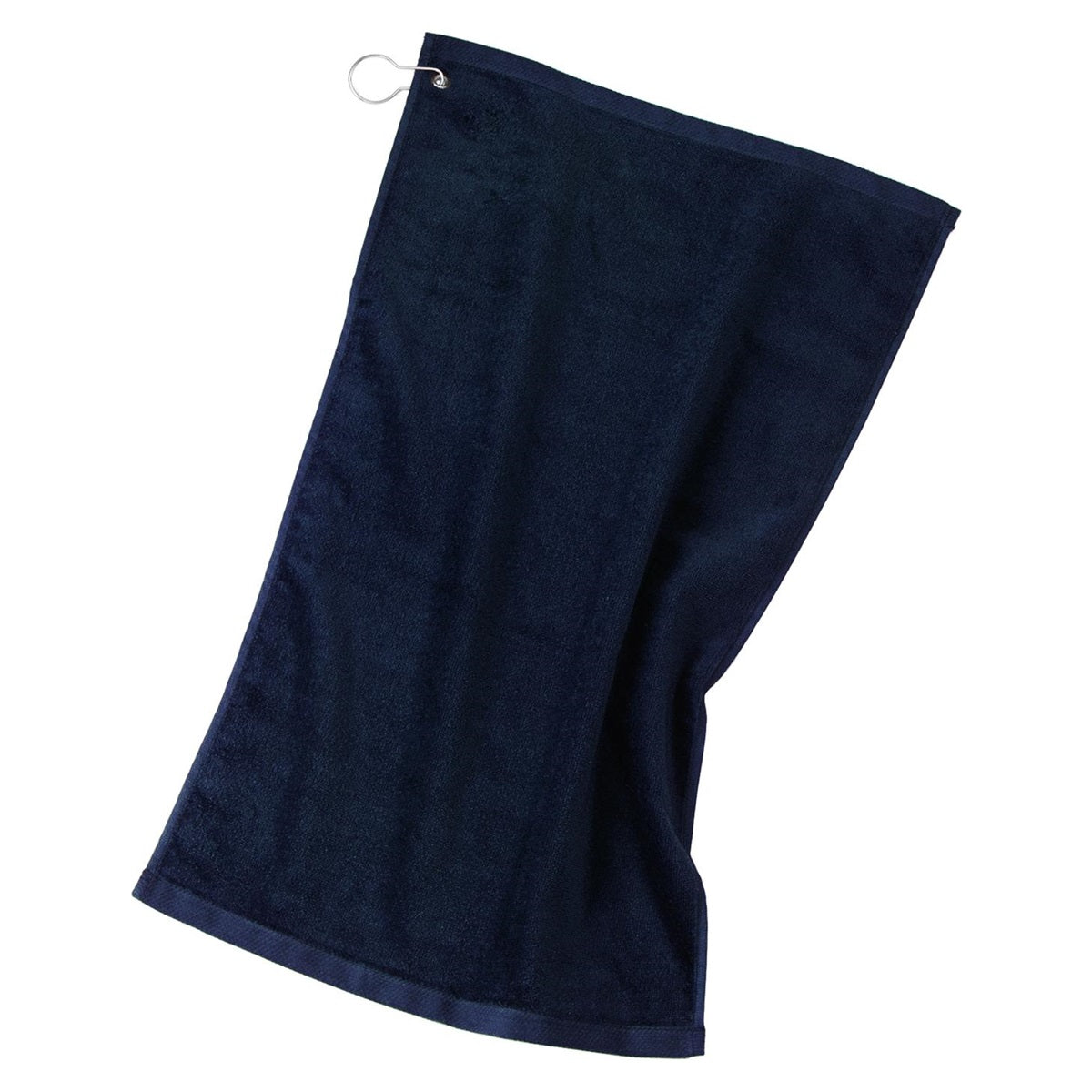 Black Golf Towels - Port Authority - Cotton Velour Quality