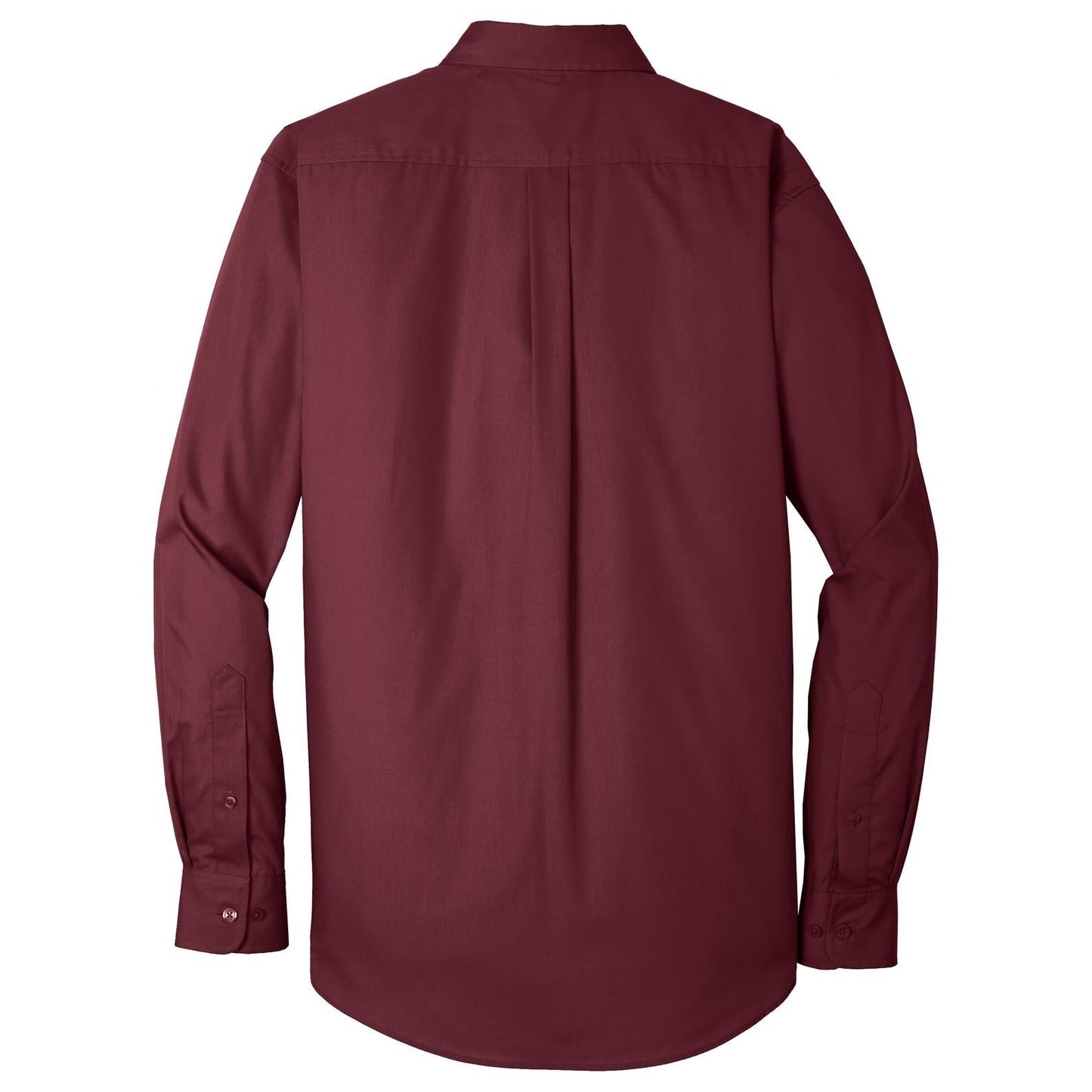 Deep Black Button Up Shirts - Port Authority - Lightweight