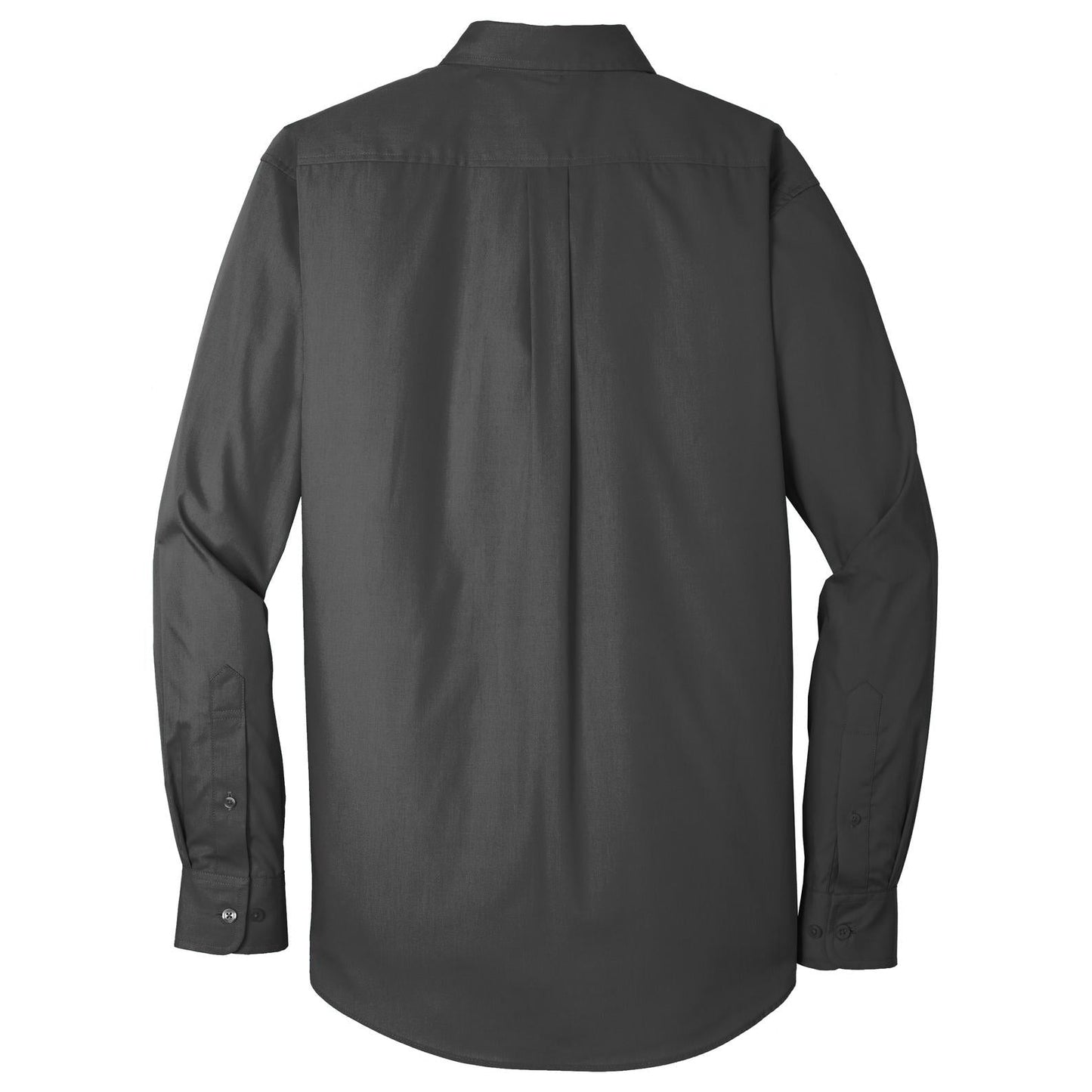 Deep Black Button Up Shirts - Port Authority - Lightweight