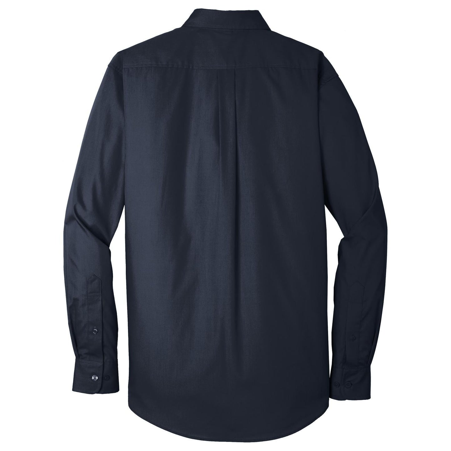 Deep Black Button Up Shirts - Port Authority - Lightweight