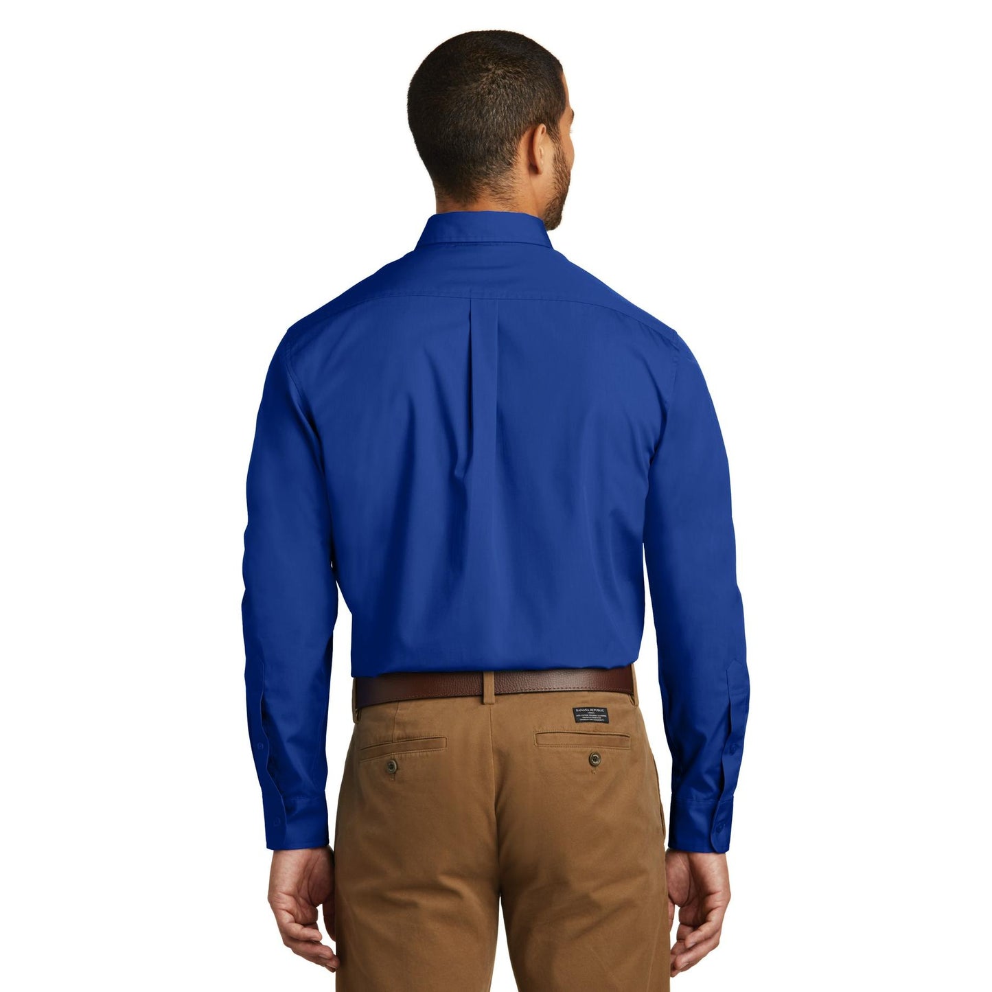Deep Black Button Up Shirts - Port Authority - Lightweight