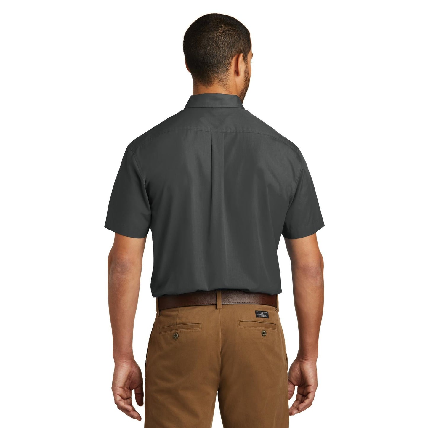 Deep Black Button Up Shirts - Port Authority - Easy Care