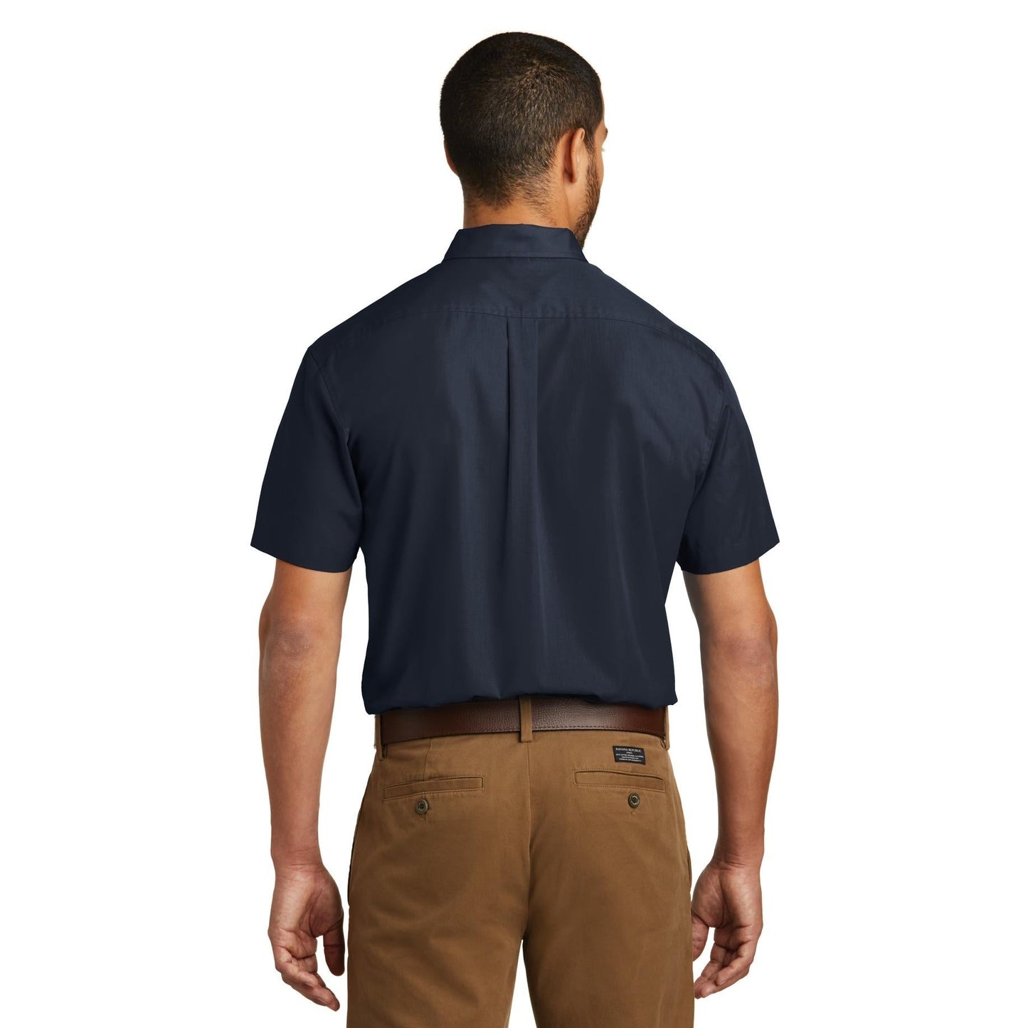 Deep Black Button Up Shirts - Port Authority - Easy Care