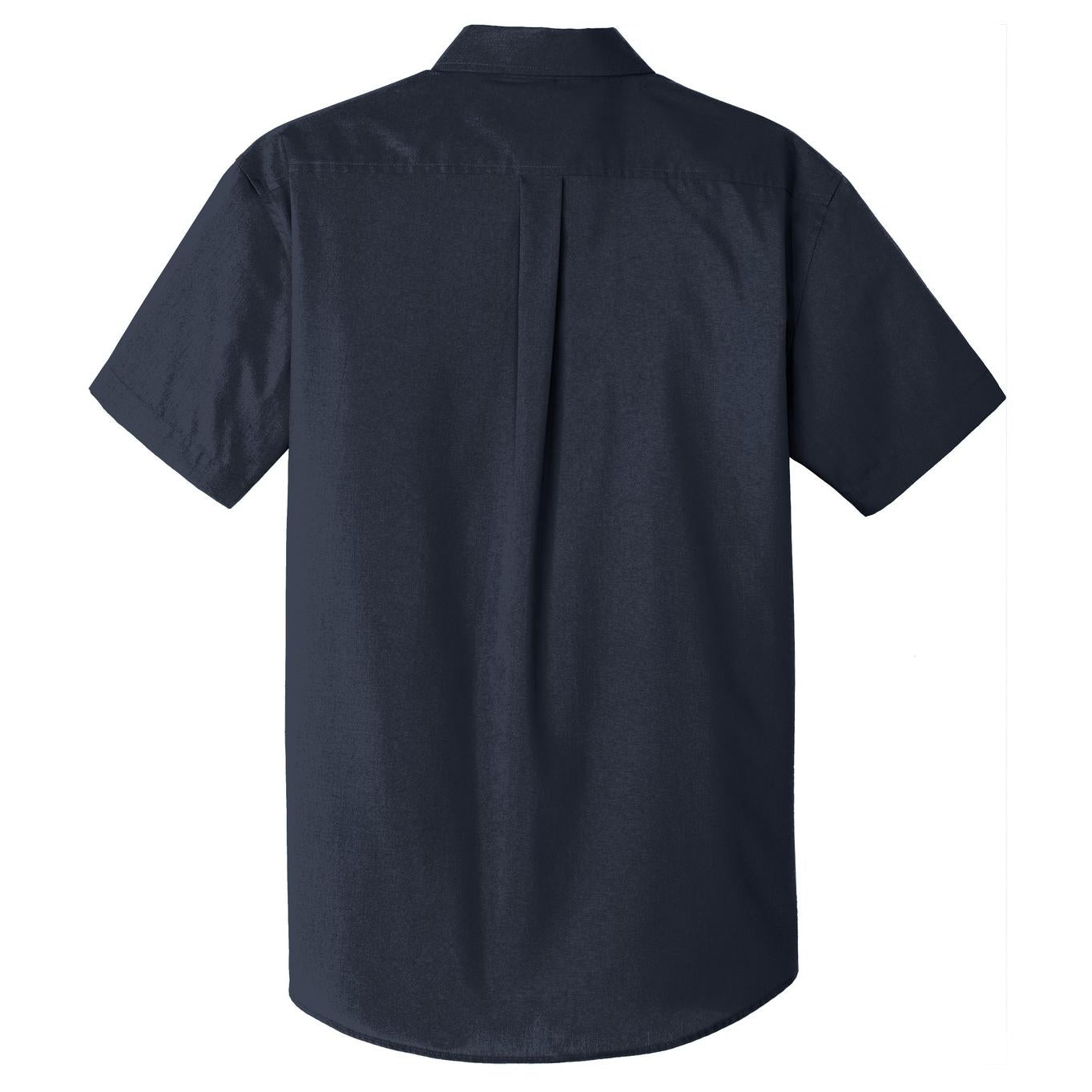 Deep Black Button Up Shirts - Port Authority - Easy Care