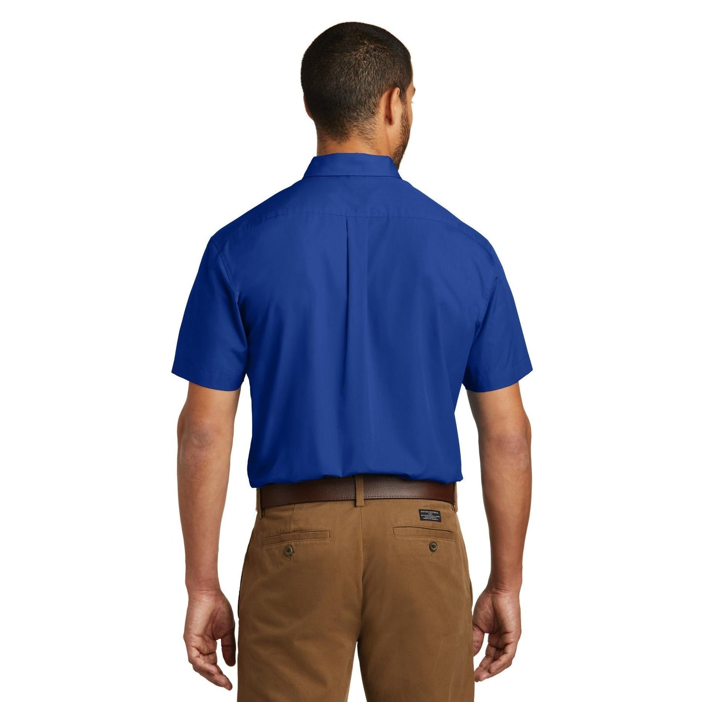 Deep Black Button Up Shirts - Port Authority - Easy Care