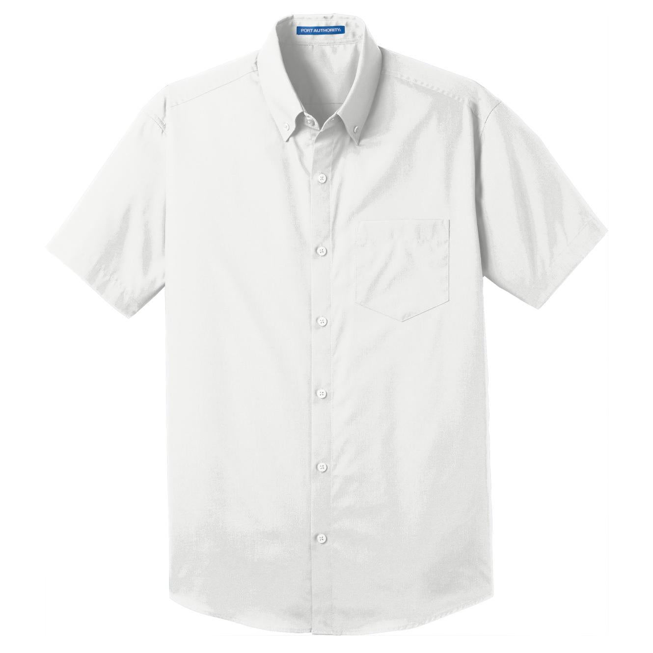 Deep Black Button Up Shirts - Port Authority - Easy Care