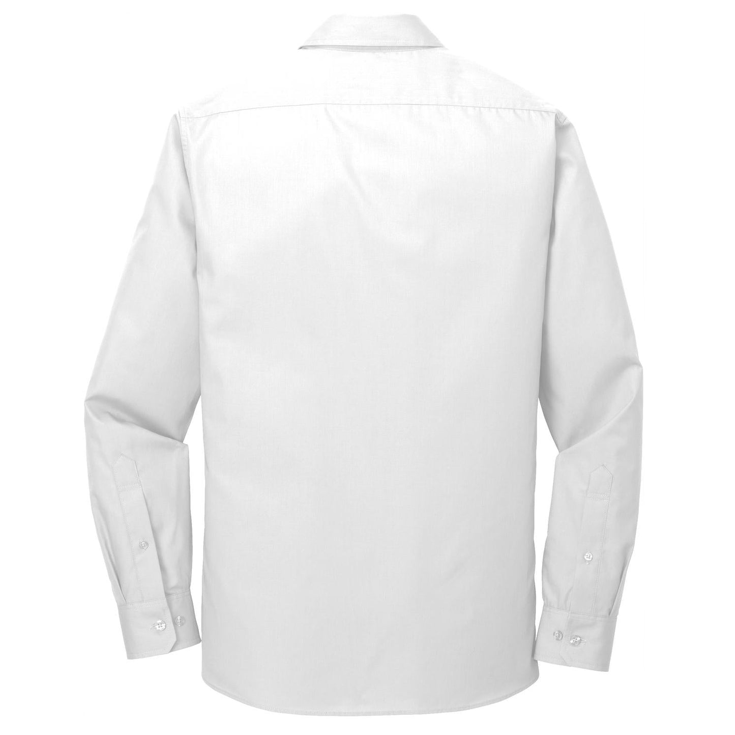 White Button Up Shirt - Port Authority - Crisp Cotton