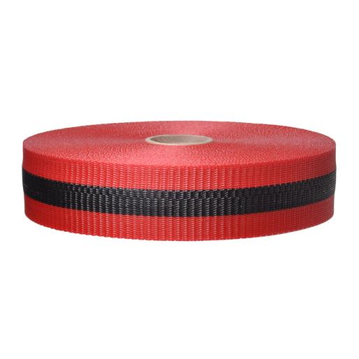 Red Barricade Tape - Presco - Durable Woven Design