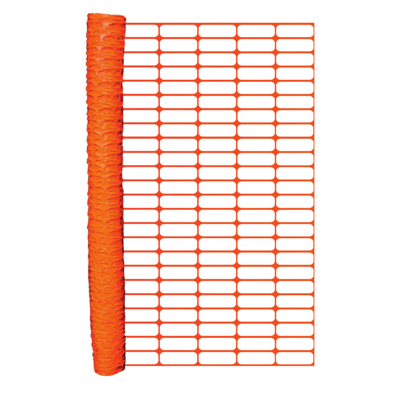 OSHA Orange Safety Fence - Presco - Durable Barrier