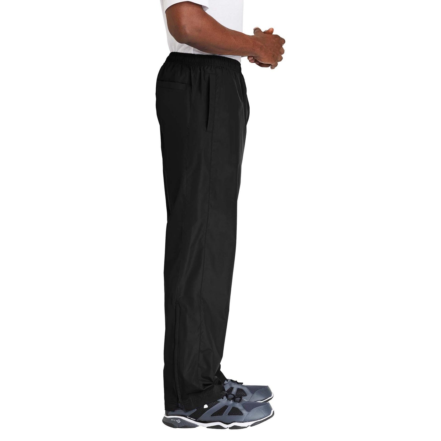Black Wind Pants - Sport-Tek - Easy Wear Comfort