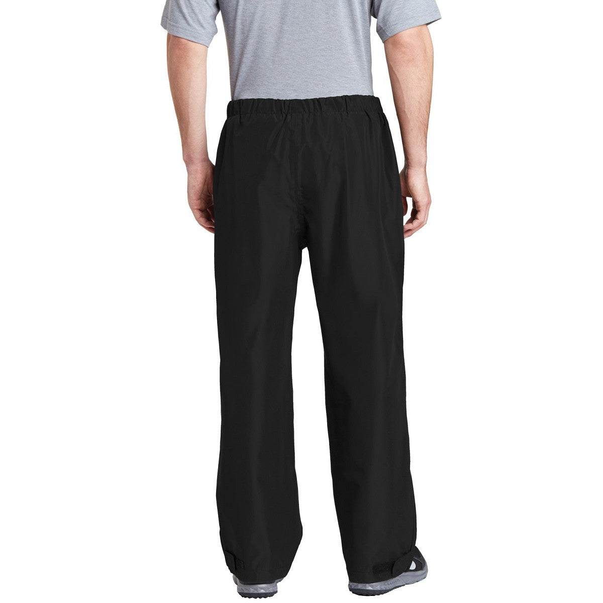 Black Waterproof Rain Pants - Port Authority - Seam Sealed