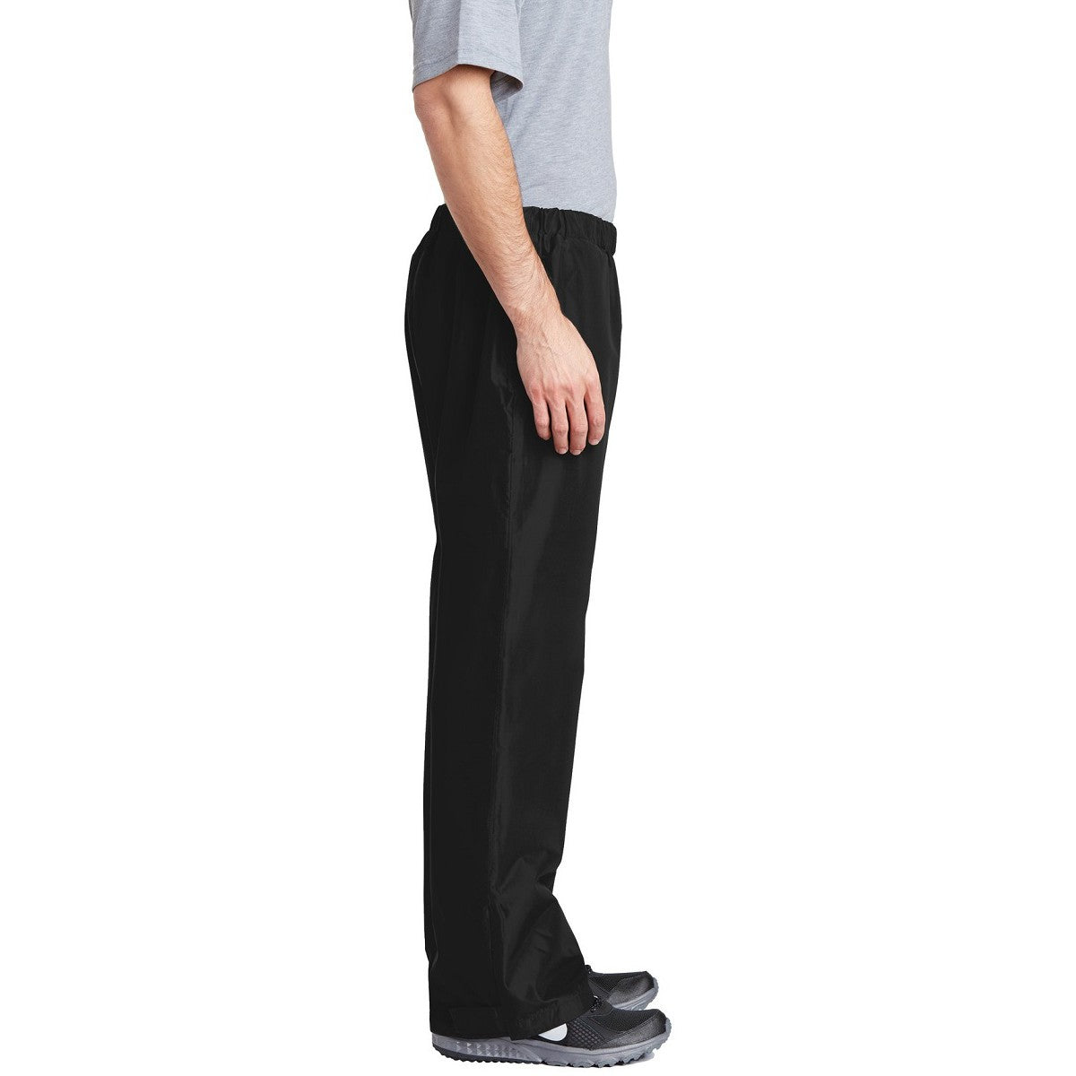 Black Waterproof Rain Pants - Port Authority - Seam Sealed