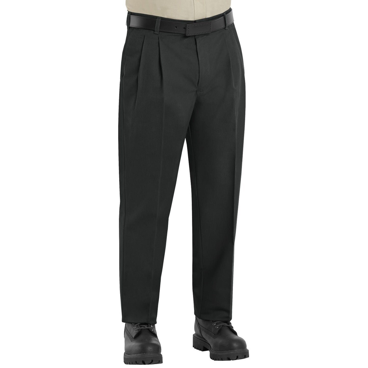 Black Pants - Red Kap - Pleated Twill Fabric