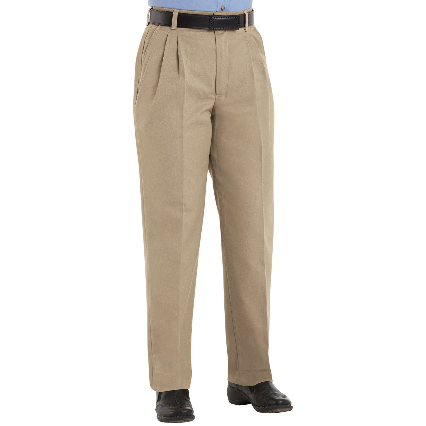 Khaki Pants - Red Kap - Pleated Twill Slacks