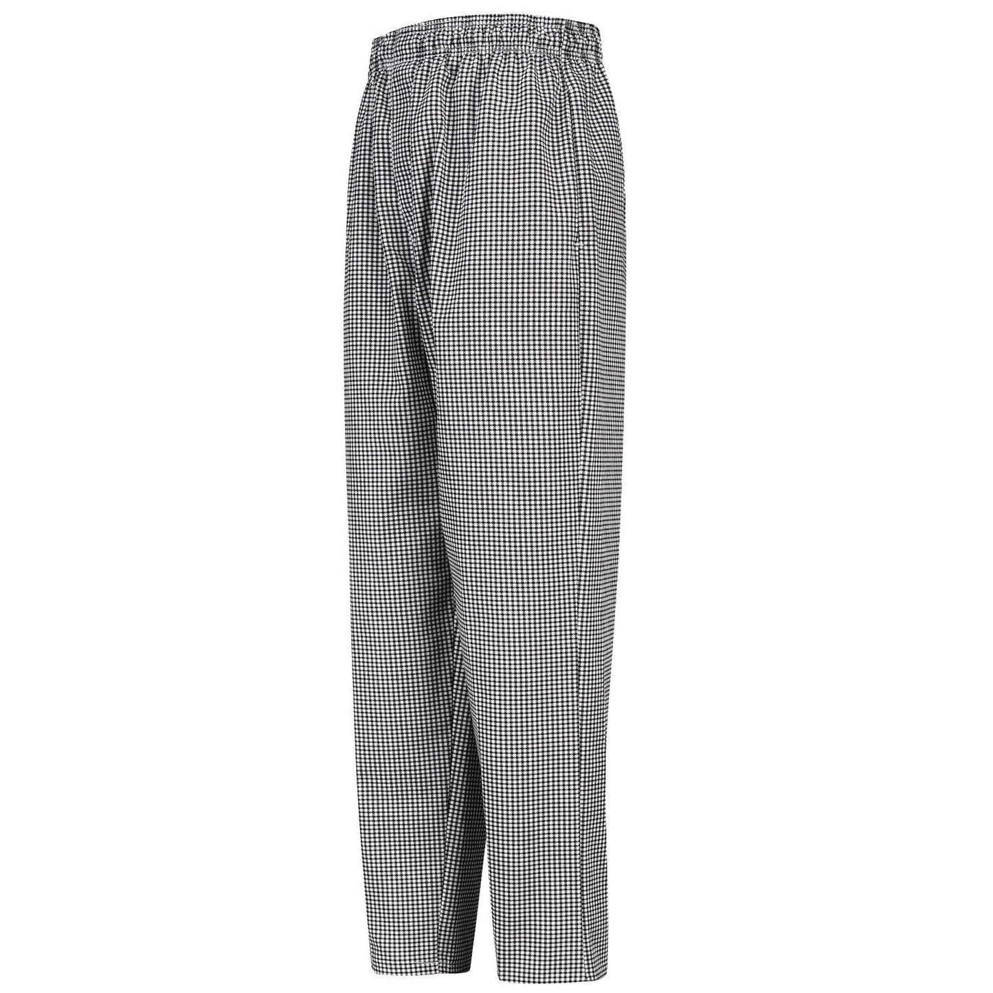 Black/White Check Uniform Pants - Chef Designs - Baggy Fit