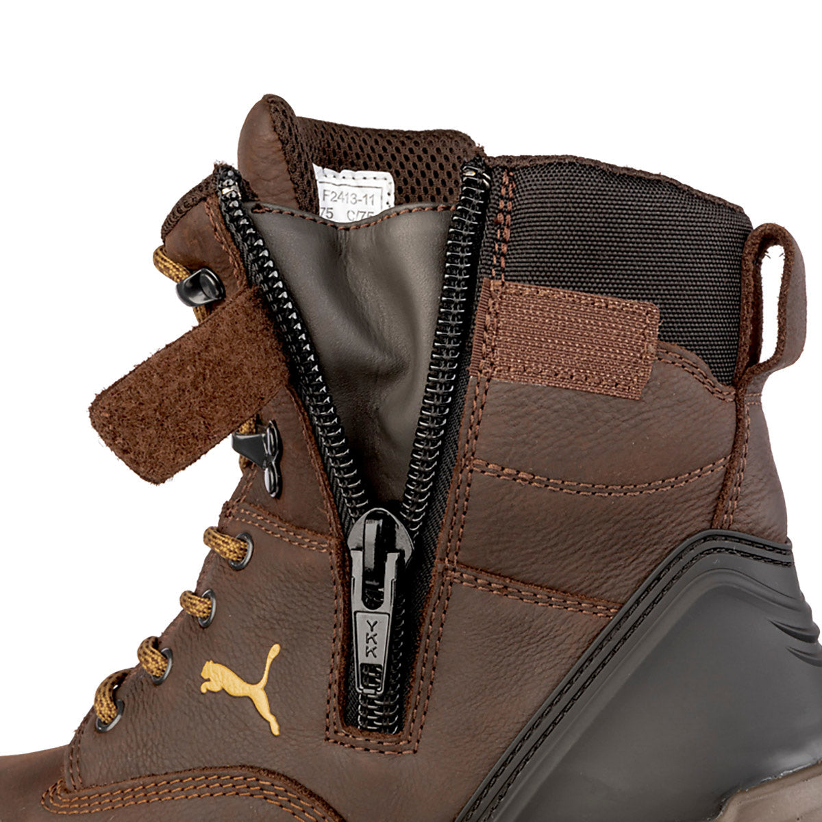 Brown Work Boots - PUMA Safety - Composite Toe