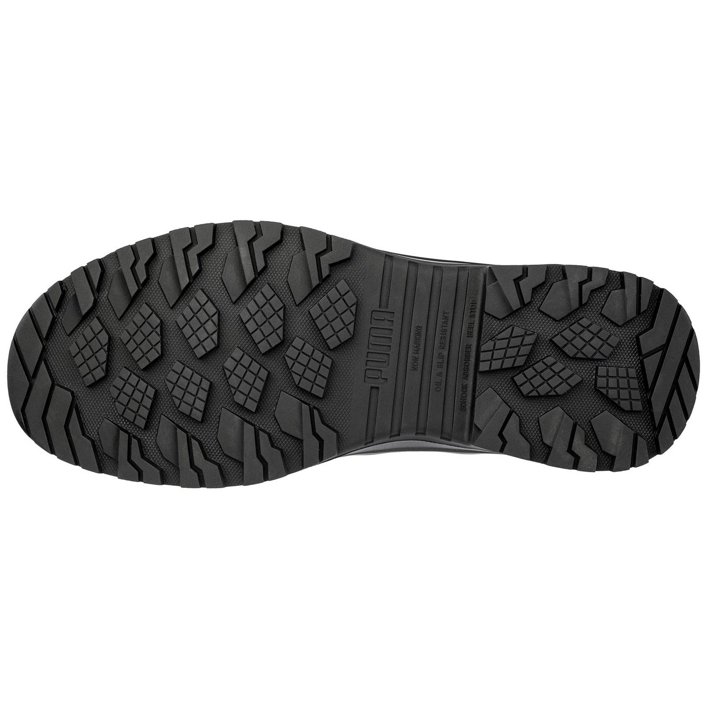 Black Work Shoes - PUMA Safety - Heavy Duty Design