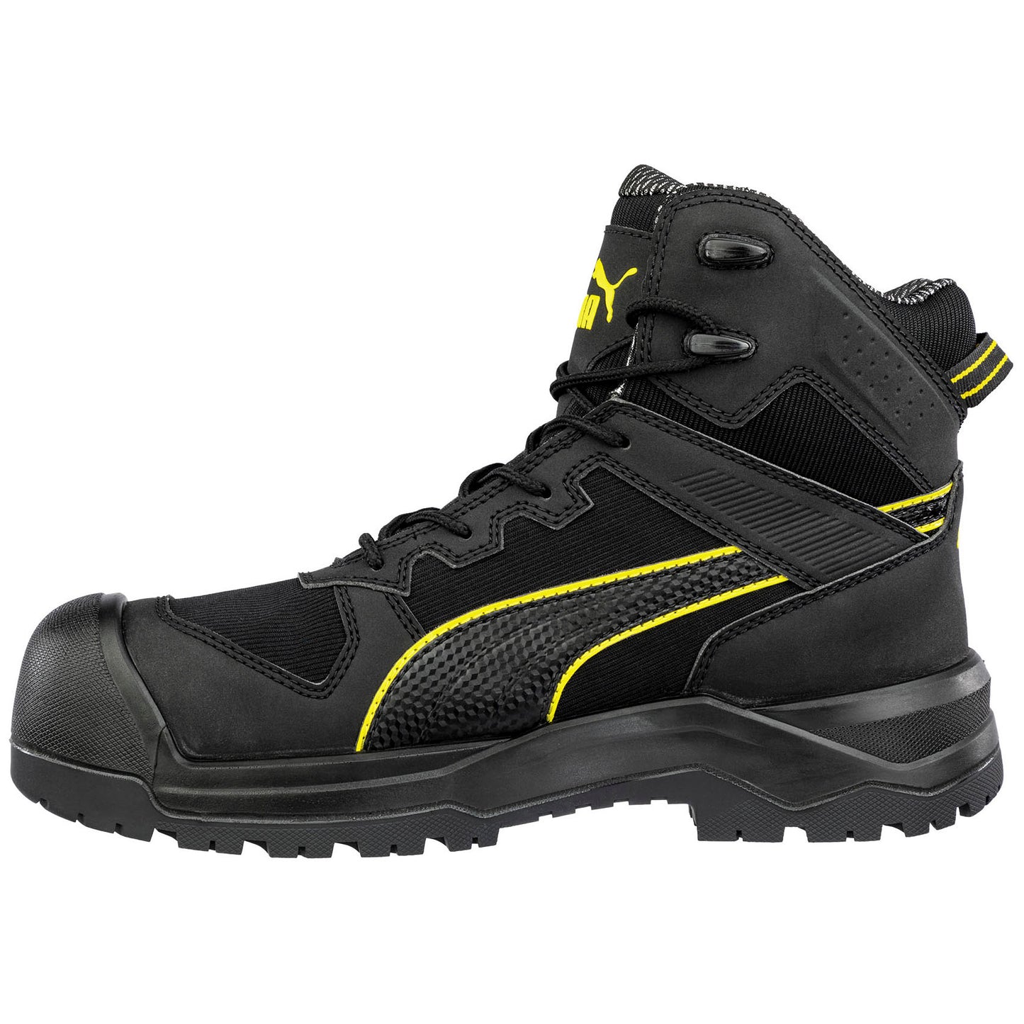 Black Work Shoes - PUMA Safety - Heavy Duty Design