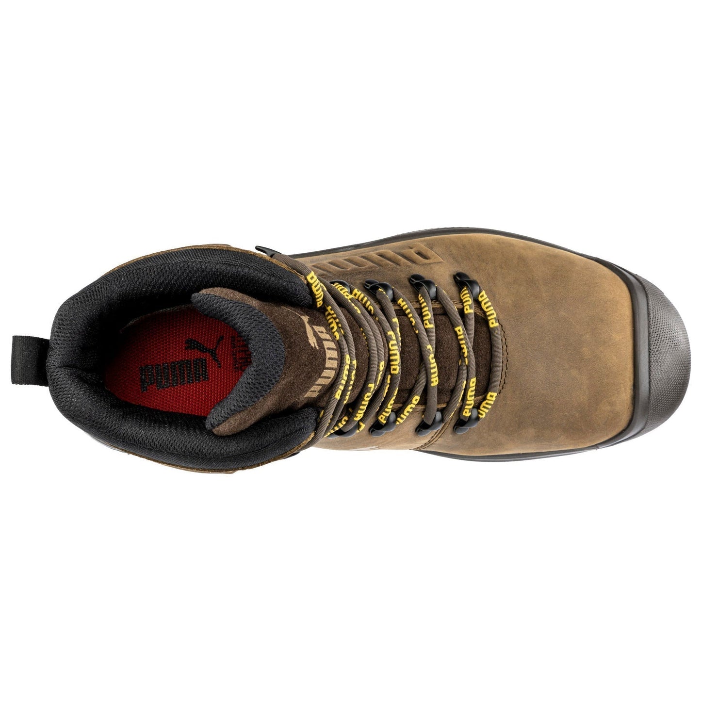 Brown Work Boots - PUMA Safety - Heavy Duty Comfort