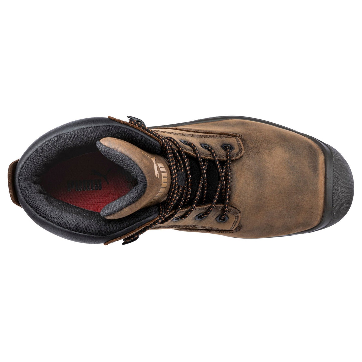 Brown Work Boots - PUMA Safety - Heavy Duty Design