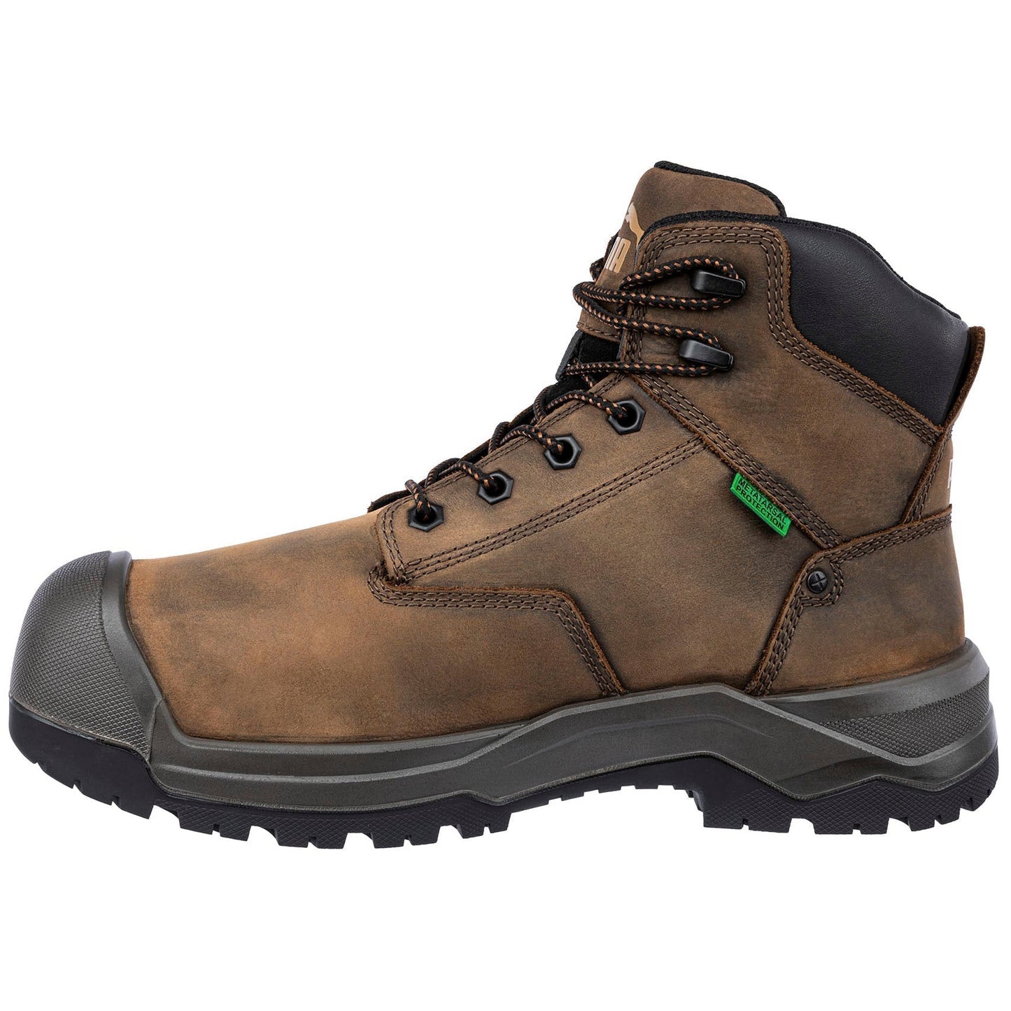 Brown Work Boots - PUMA Safety - Heavy Duty Design