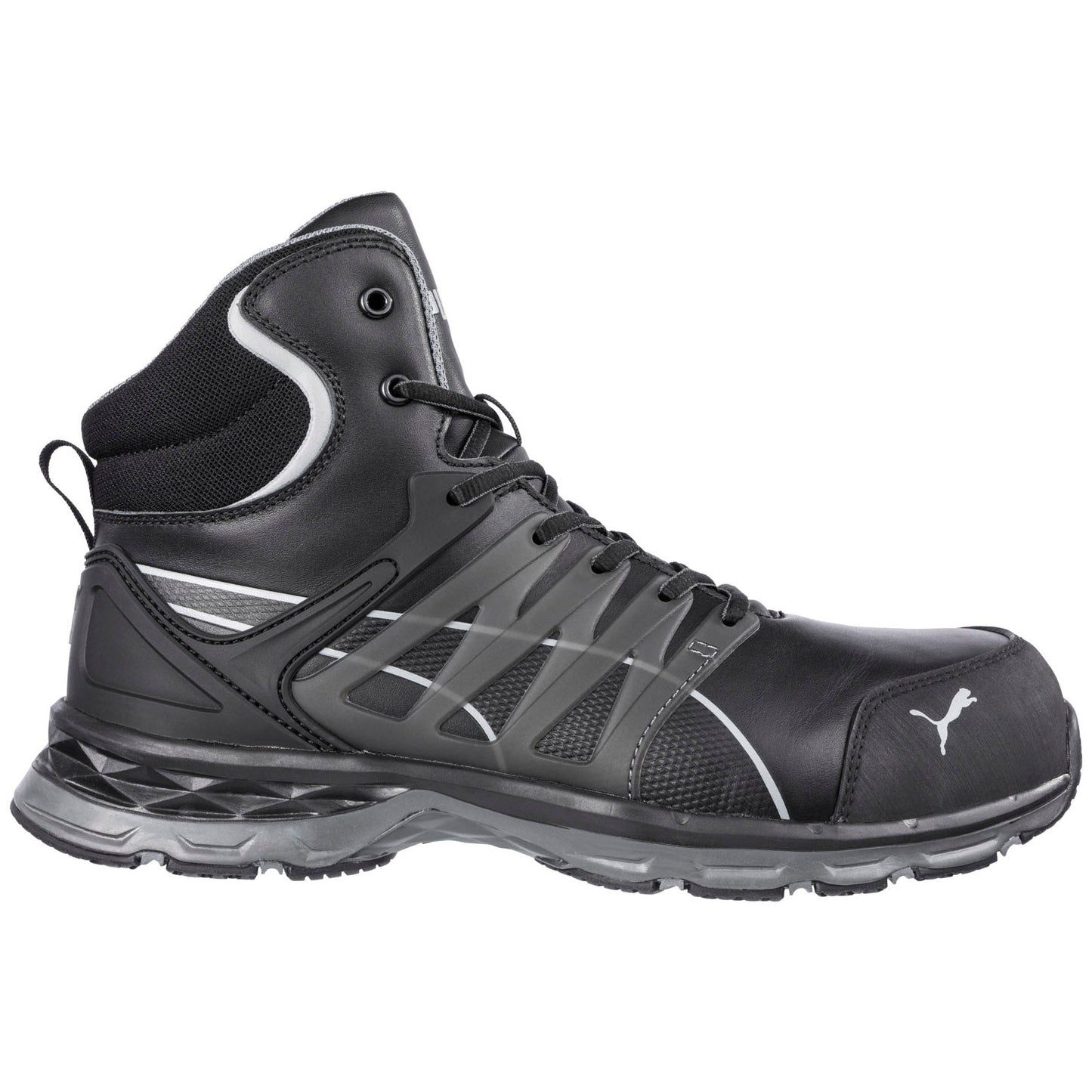 Black Work Shoes - PUMA Safety - Composite Toe Comfort
