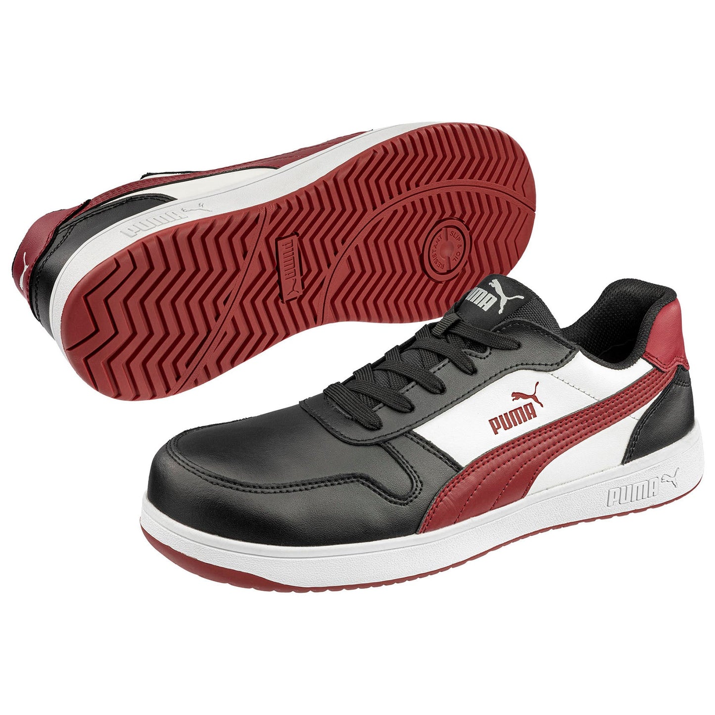 Black Work Shoes - PUMA - Composite Toe Safety Footwear