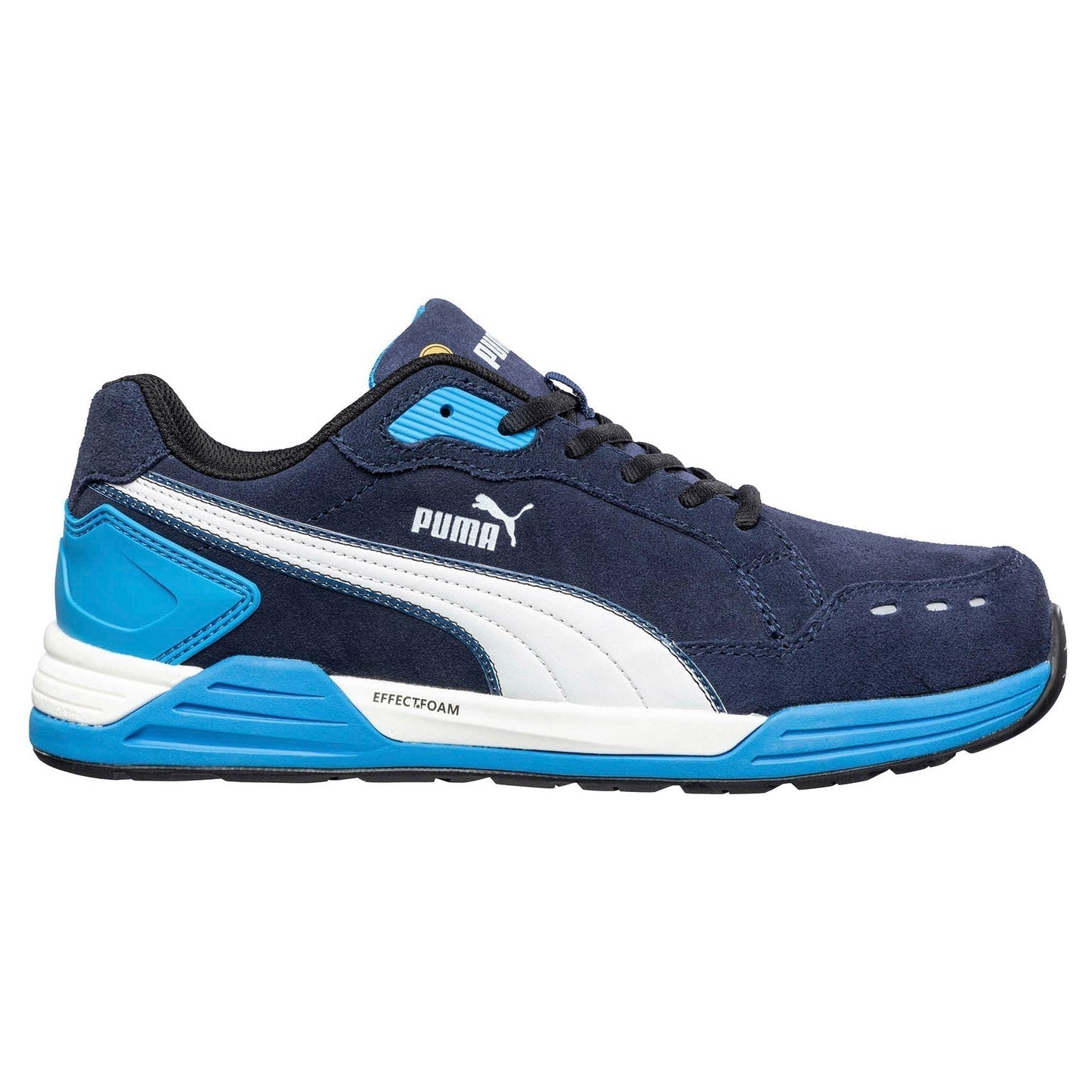 Blue Work Shoes - PUMA Safety - Composite Toe Design