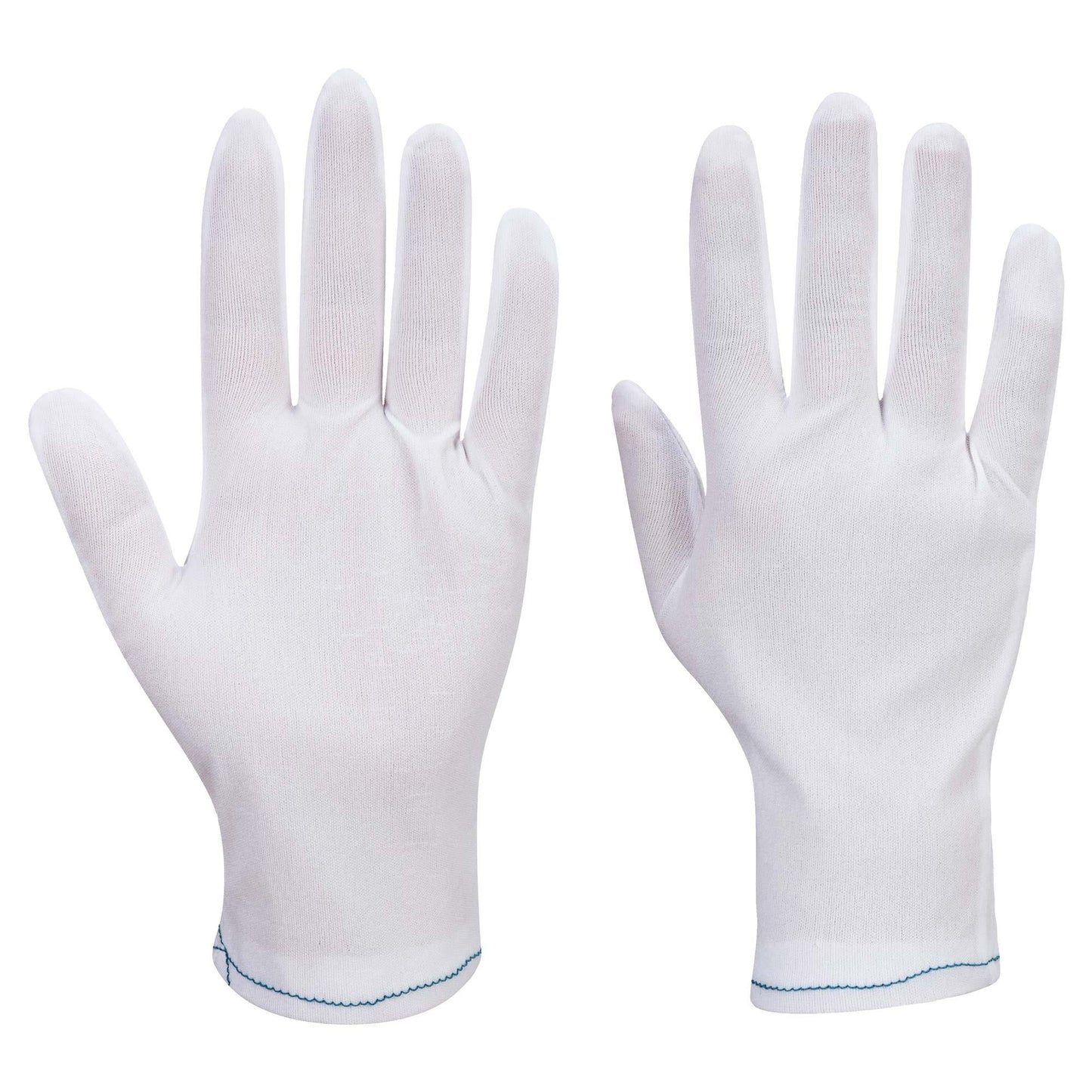 White Inspection Gloves - Portwest - Lightweight Nylon