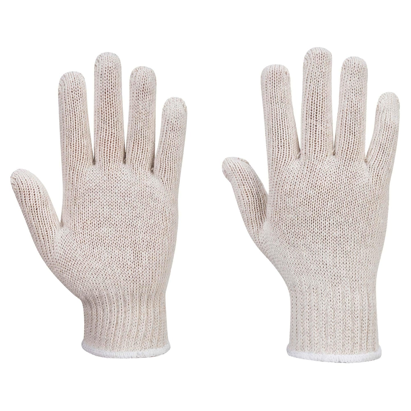 White String Knit Gloves - Portwest - Durable Liner