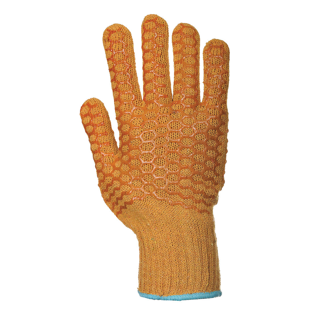 Orange String Knit Gloves - Portwest - Durable Grip