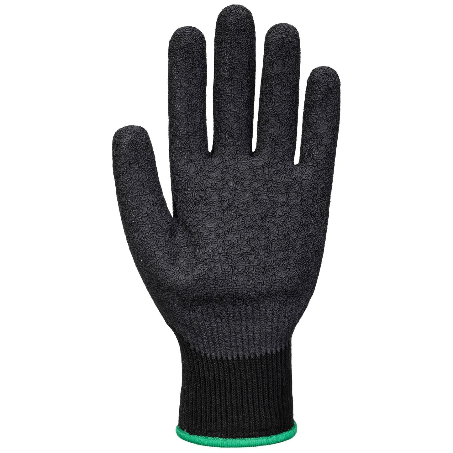 Black String Knit Gloves - Portwest - Needle Resistant