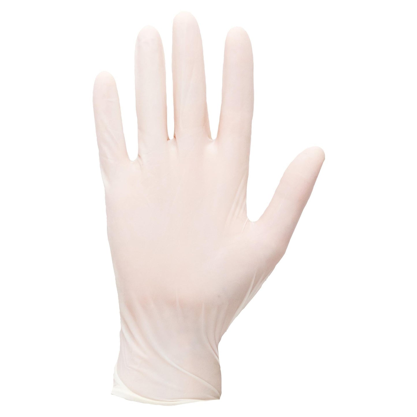 White Disposable Gloves - Portwest - Natural Rubber