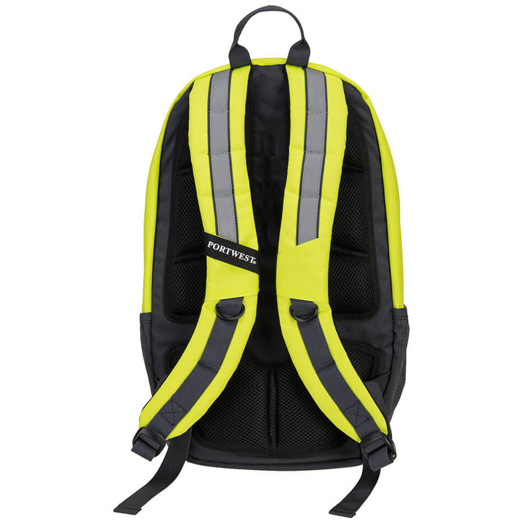 Yellow/Lime Backpack - Portwest - Comfortable Fit