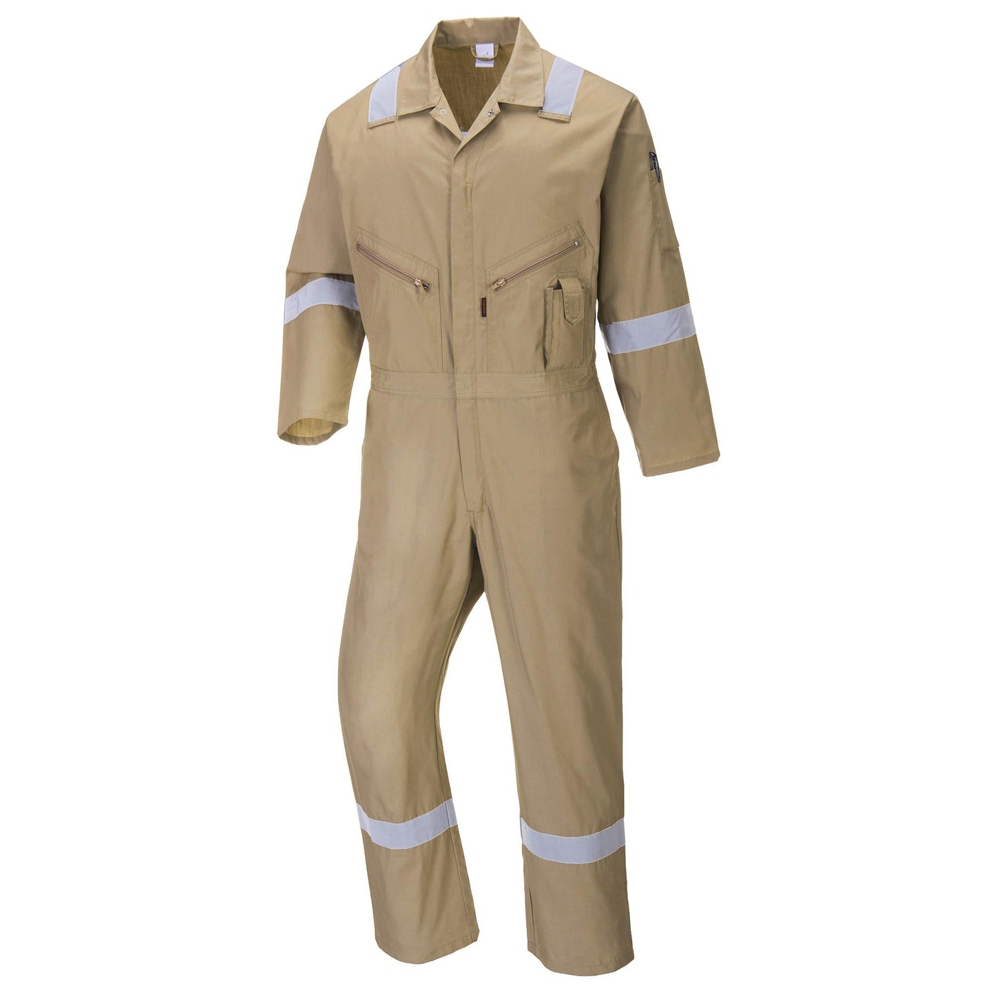 Gray Coveralls - Portwest - Durable Cotton Workwear